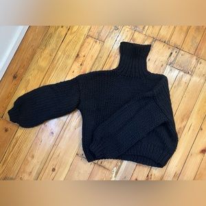 I LOVE MR MITTENS BLACK SWEATER